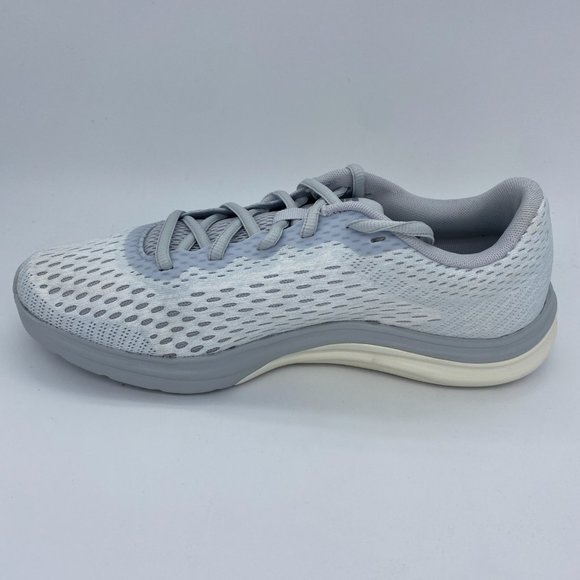 Women's Under Armour Liquify Rebel Shoes (3023022-100) Halo Gray White - 8.5 - Picture 5 of 8